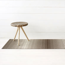Domino Stripe Shag Mats - Oak Runner
