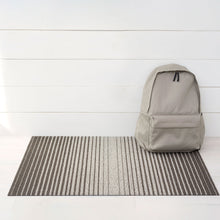 Domino Stripe Shag Mats - Oak Utility Mat