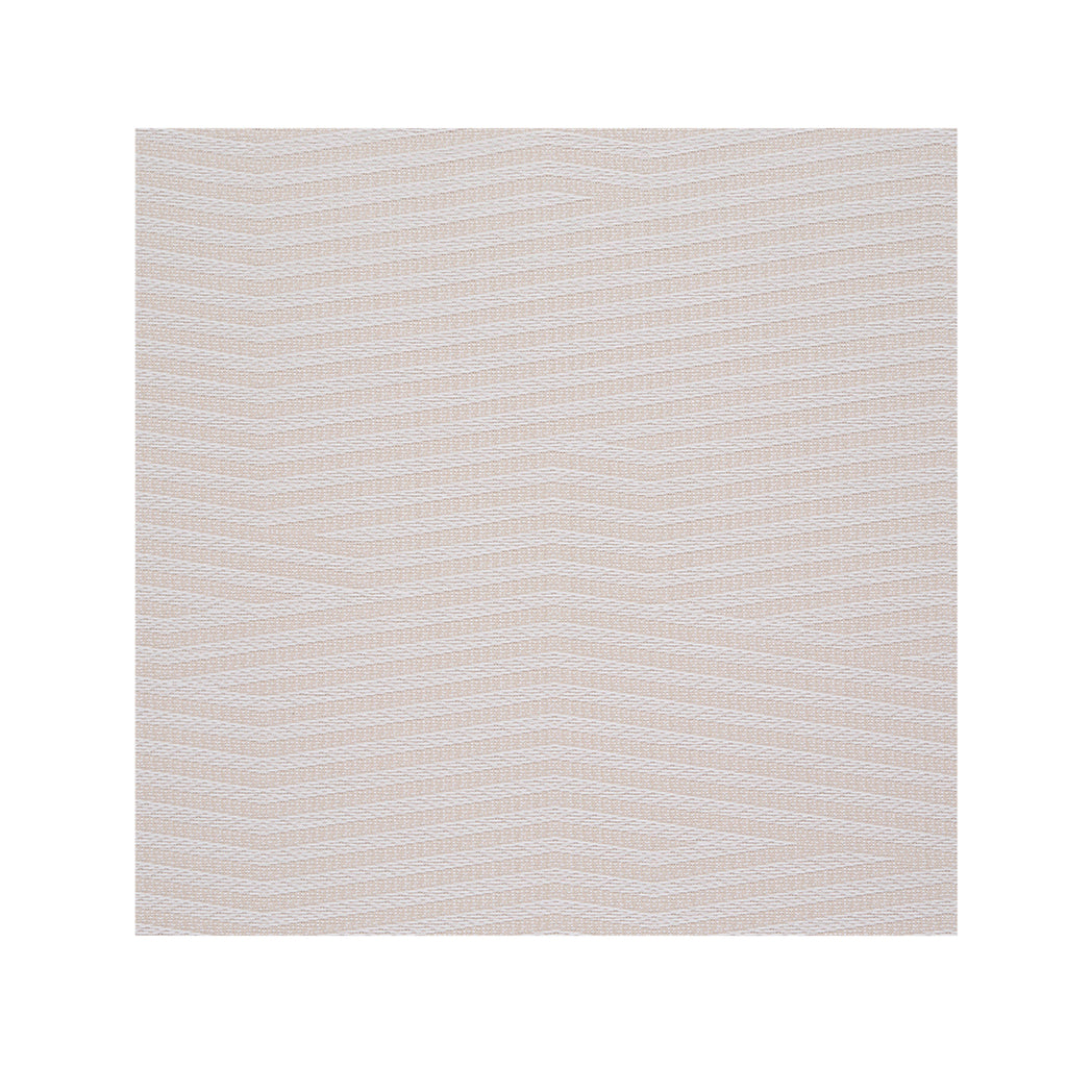 Square Placemats in Mix of Off White and Light Neutral Beige