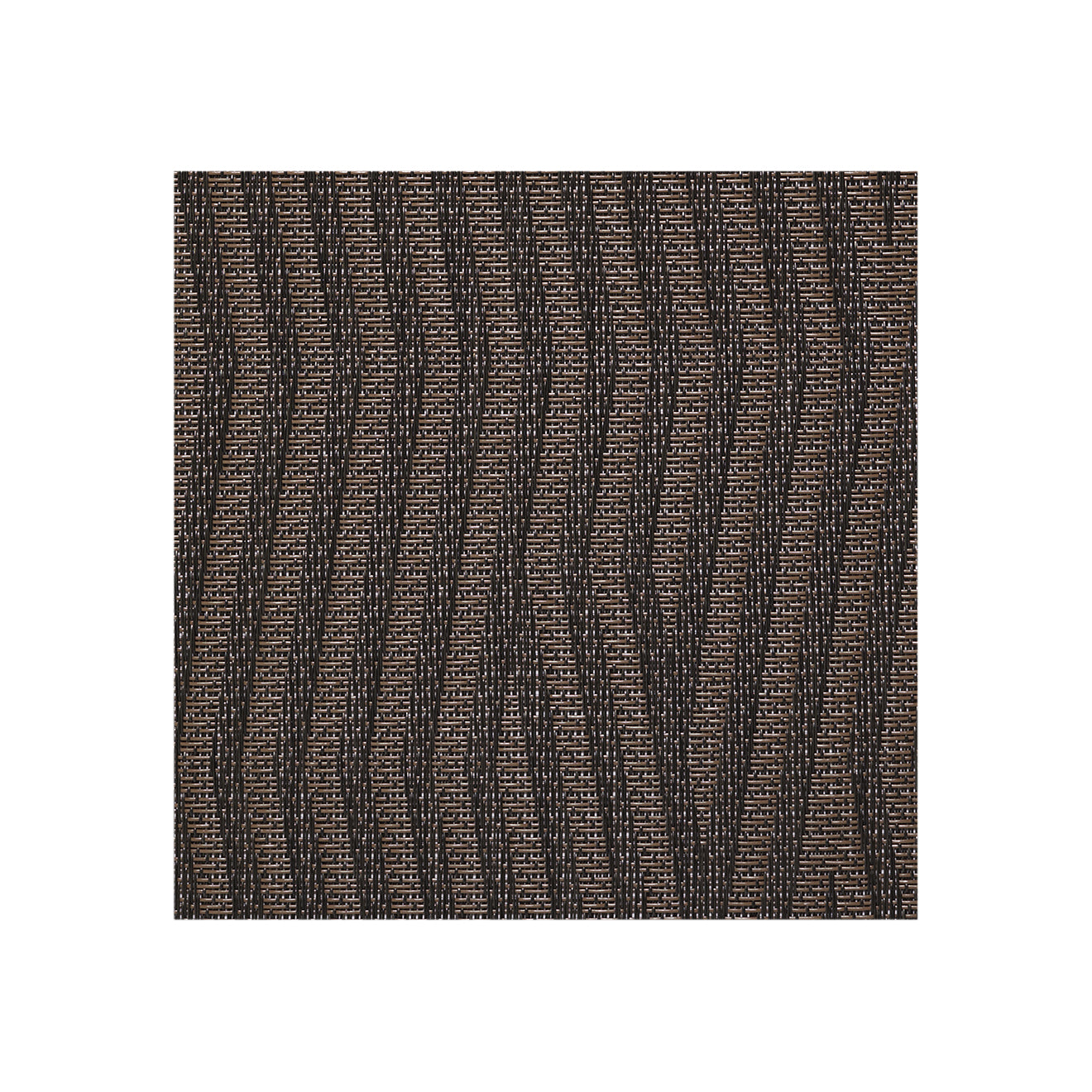 Detail image of Chilewich woven material showcasing texture, color, and pattern of the terrastrand yarn weave.