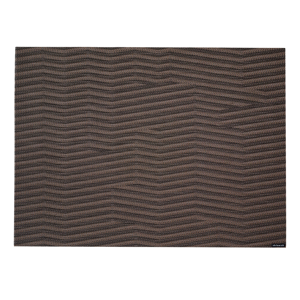 Rectangle Placemats in Mix of Dark and Midtone Brown