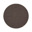 Round Placemats in Mix of Dark and Midtone Brown