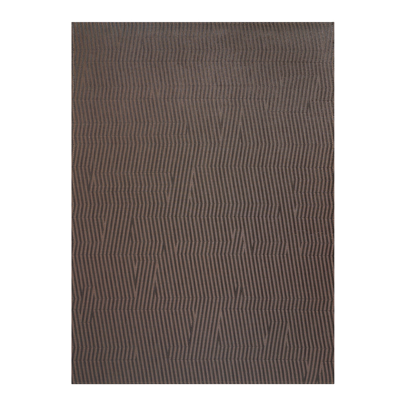Raisin Woven Floor Mat in Mix of Dark and Midtone Brown