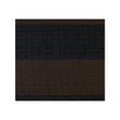 Square Shag Mats in MIx of Black and Midtone Warm Brown