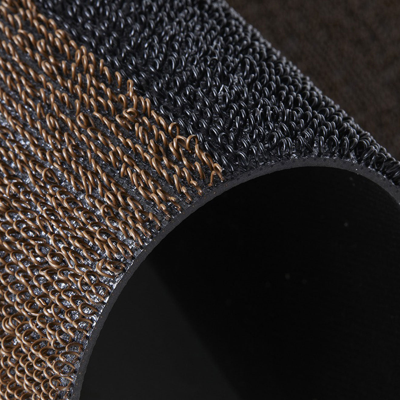 Duo Stripe Mocha Detail