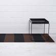 Duo Stripe Shag Mats - Mocha Runner