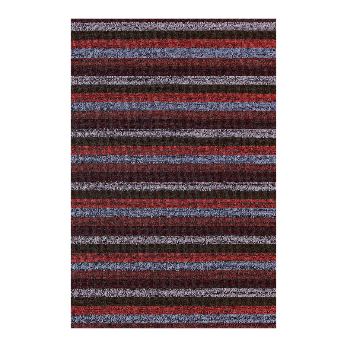 Even Stripe Shag Mats View 1