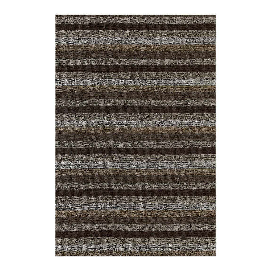 Even Stripe Shag Mats