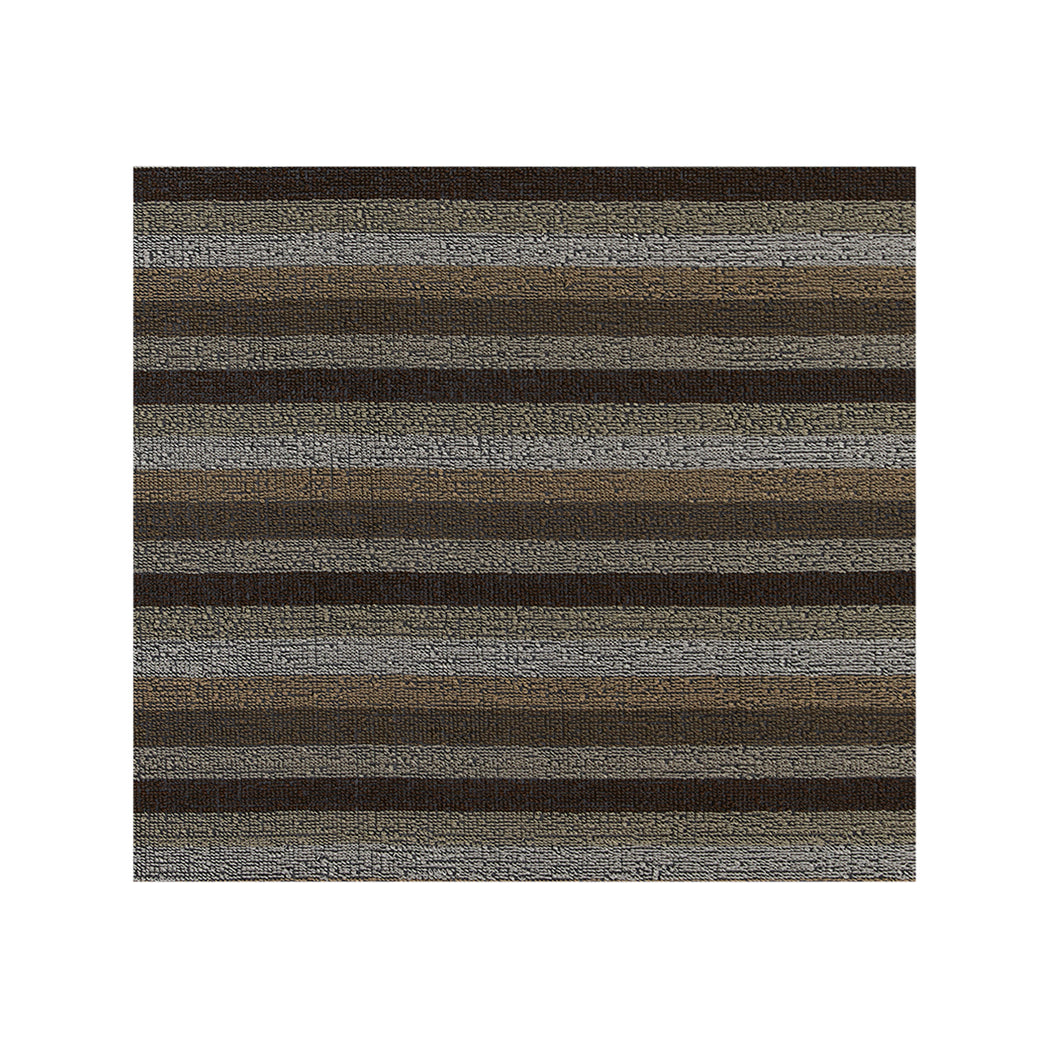 Mocha Shag Mat in Mix of Warm Beiges, Warm Browns and Ligth Neutral Beige