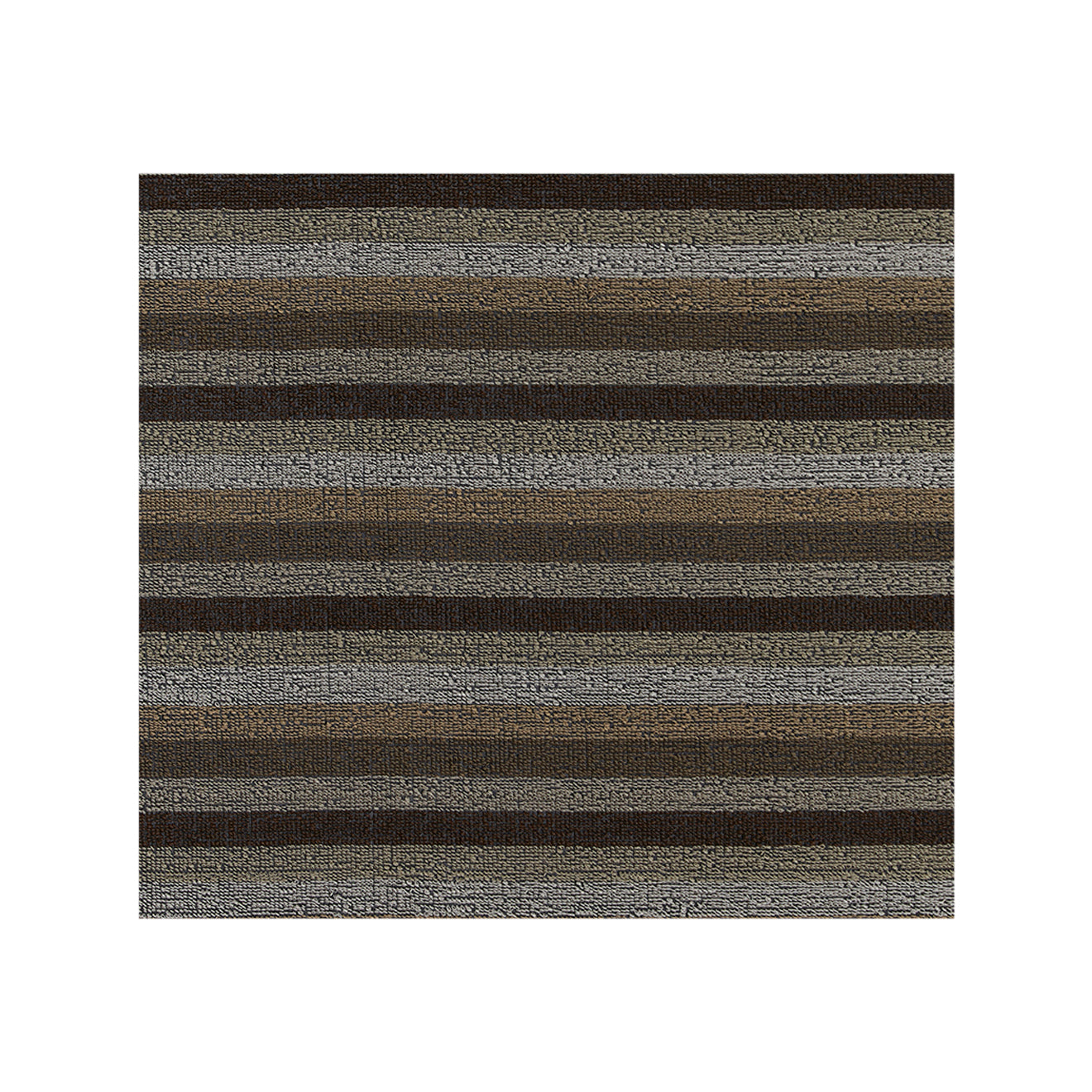 Mocha Shag Mat in Mix of Warm Beiges, Warm Browns and Ligth Neutral Beige
