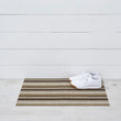 Even Stripe Shag Mats - Mocha Doormat