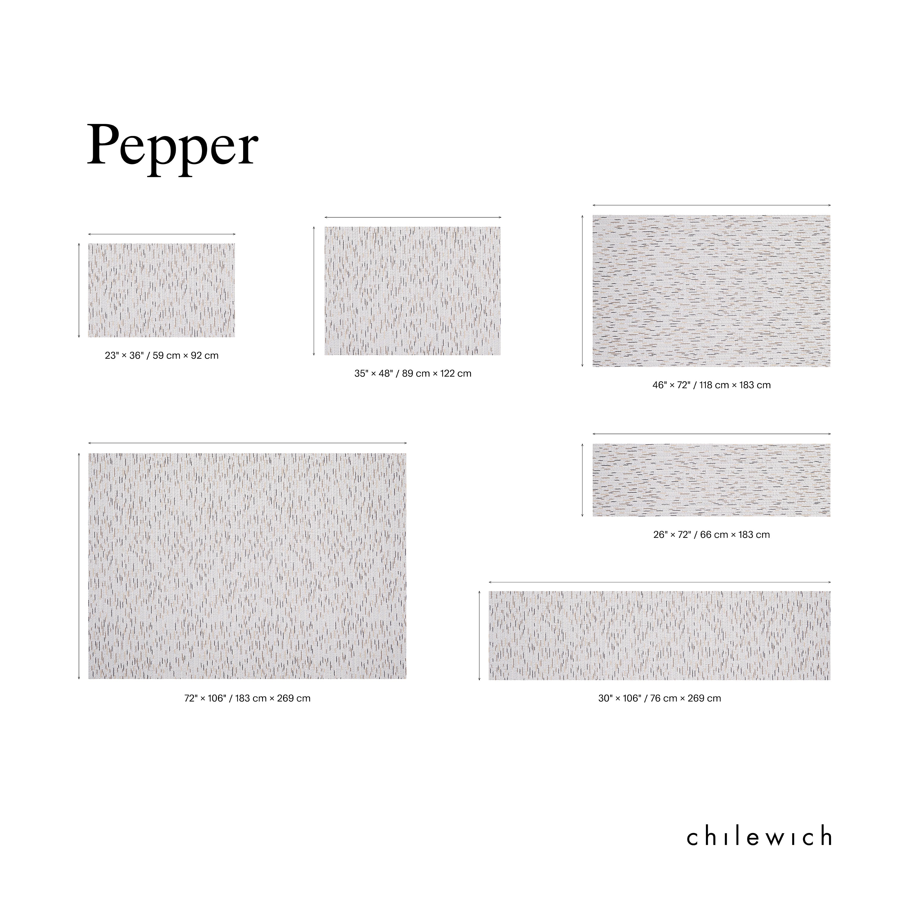 Pepper Pattern Direction