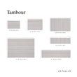 Tambour Rug Pattern Direction