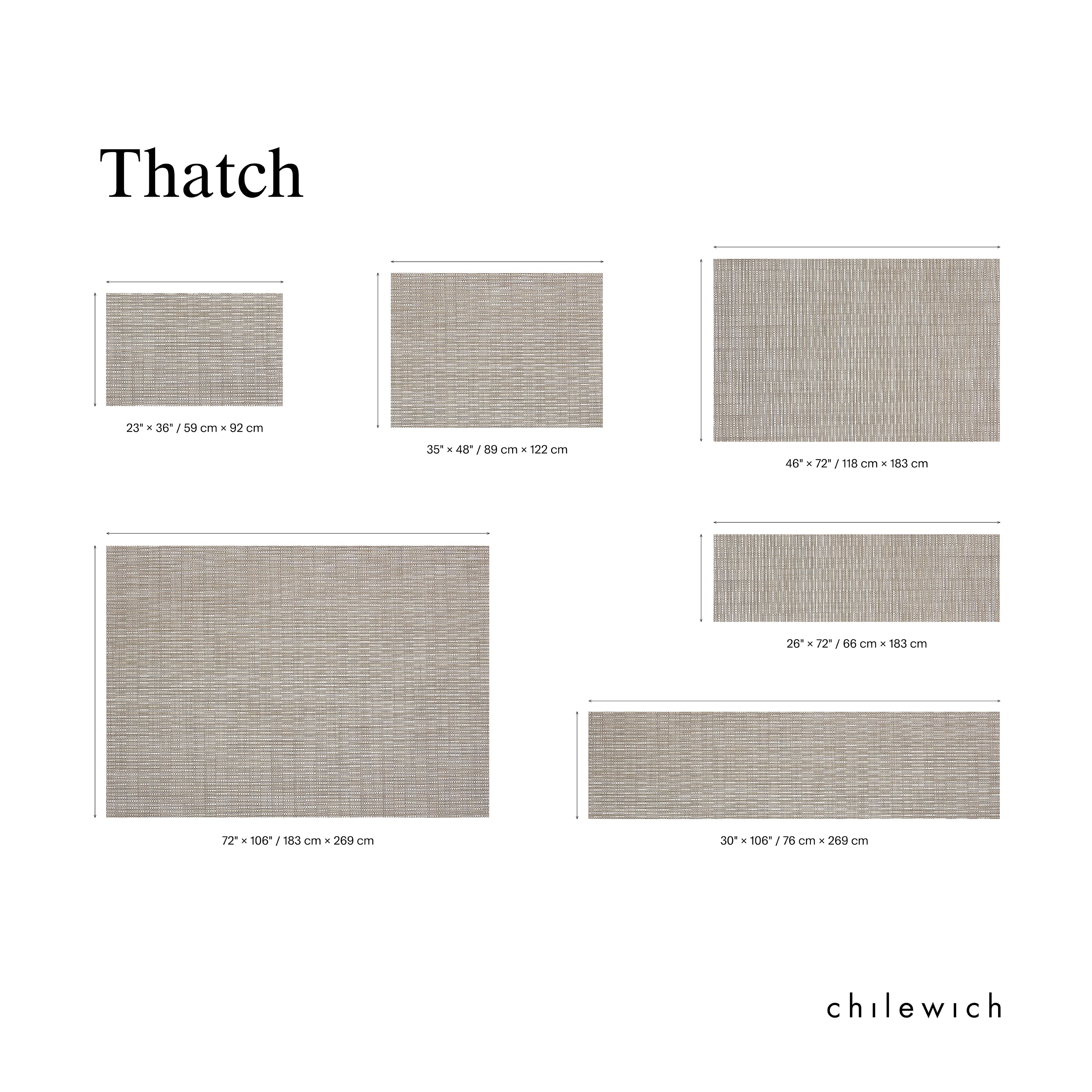 Thatch Pattern Direction