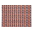 Rectangle Placemats in Mix of Midtone Pink, Orange, Pale Pink and Cool Brown