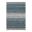Rectangle Shag Mats in MIx of Green, Turquoise, Blue and White