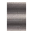 Rectangle Shag Mats in Mix of Cool Grey Tones and White