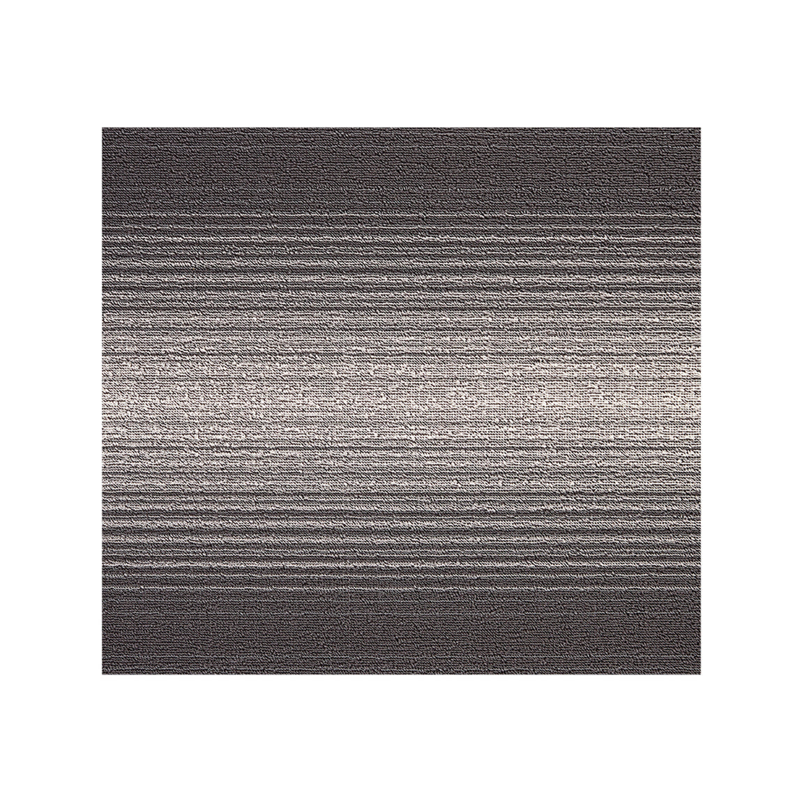 Fade Stripe Shag Mat Samples - Stone View 1