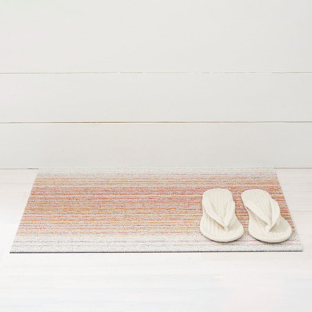 Fade Stripe Shag Mats - Sunrise Doormat