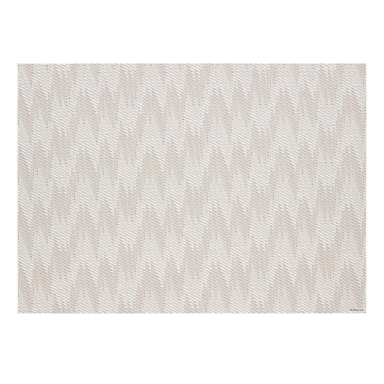Rectangle Placemats in Mix of Light Cool Beige and White