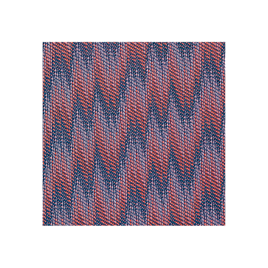 Detail image of Chilewich woven material showcasing texture, color, and pattern of the terrastrand yarn weave.