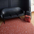 Chilewich woven floor mat in neutral woven terrastrand yarn, durable and stylish for modern living spaces.