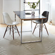 Chilewich woven floor mat in neutral woven terrastrand yarn, durable and stylish for modern living spaces.