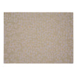 Rectangle Placemats in Metallic Midtone Warm Silver with Lavender and Muted Yellow Accents