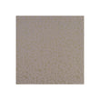 Square Woven Floor Mat in Metallic Midtone Warm Silver with Lavender and Muted Yellow Accents