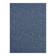 Rectangle Woven Floor Mat in Midtone Grey Blue Base with Dark Blue and Electric Blue Accents