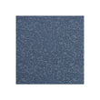 Square Woven Floor Mat in Midtone Grey Blue Base with Dark Blue and Electric Blue Accents