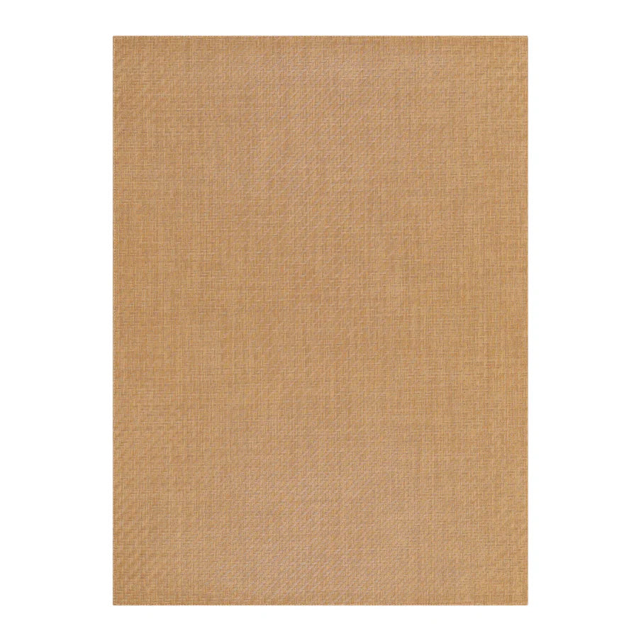 Detail image of Chilewich woven material showcasing texture, color, and pattern of the terrastrand yarn weave.