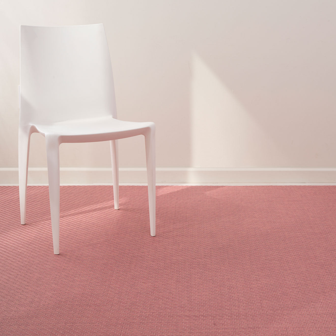 Detail image of Chilewich woven material showcasing texture, color, and pattern of the terrastrand yarn weave.