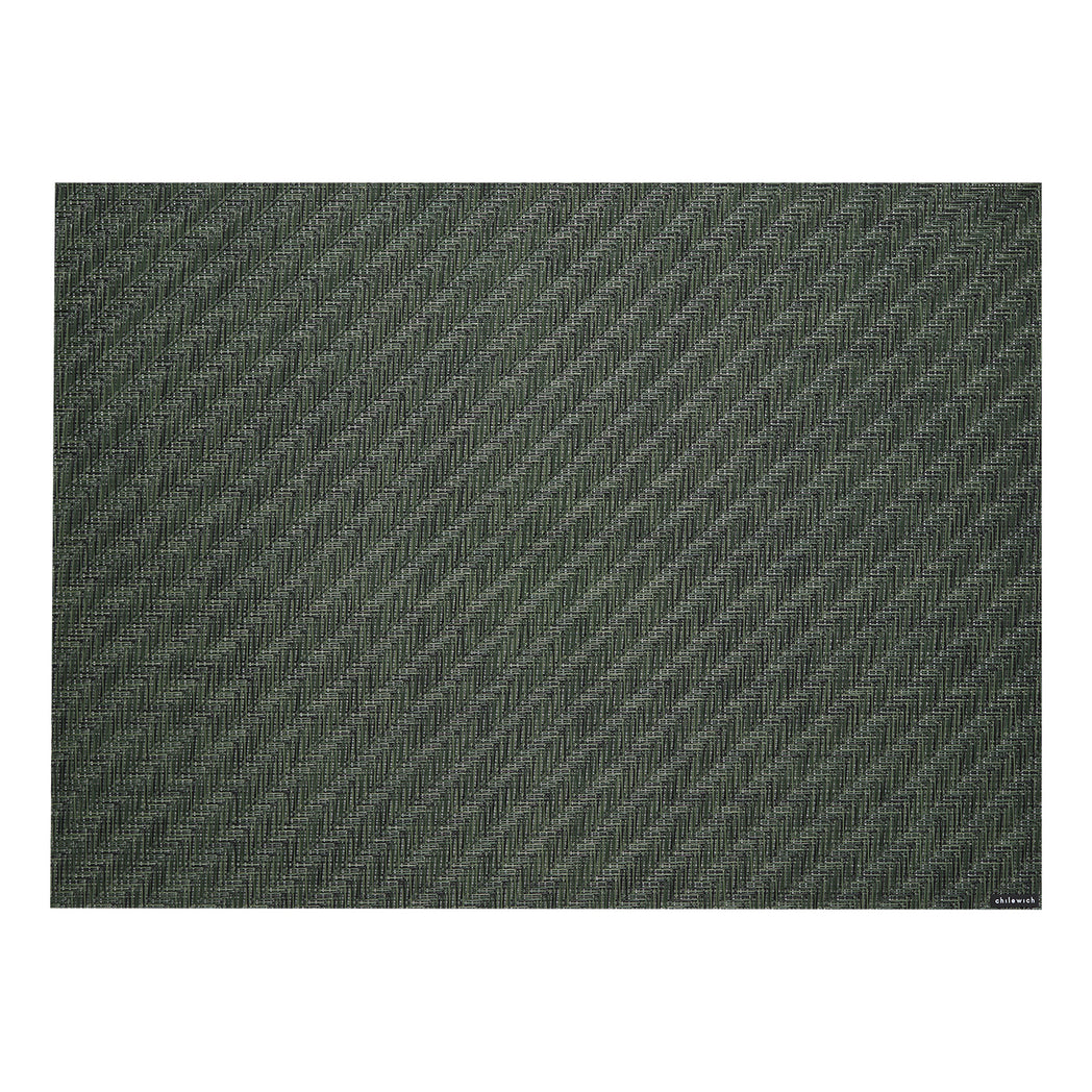 Chilewich woven placemat with subtle texture and contemporary design, ideal for dining and tabletop decor.