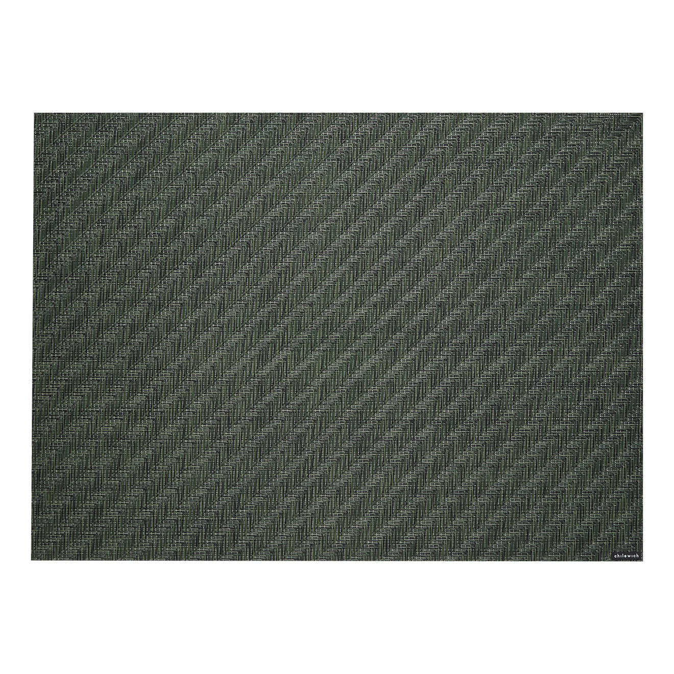 Chilewich woven placemat with subtle texture and contemporary design, ideal for dining and tabletop decor.