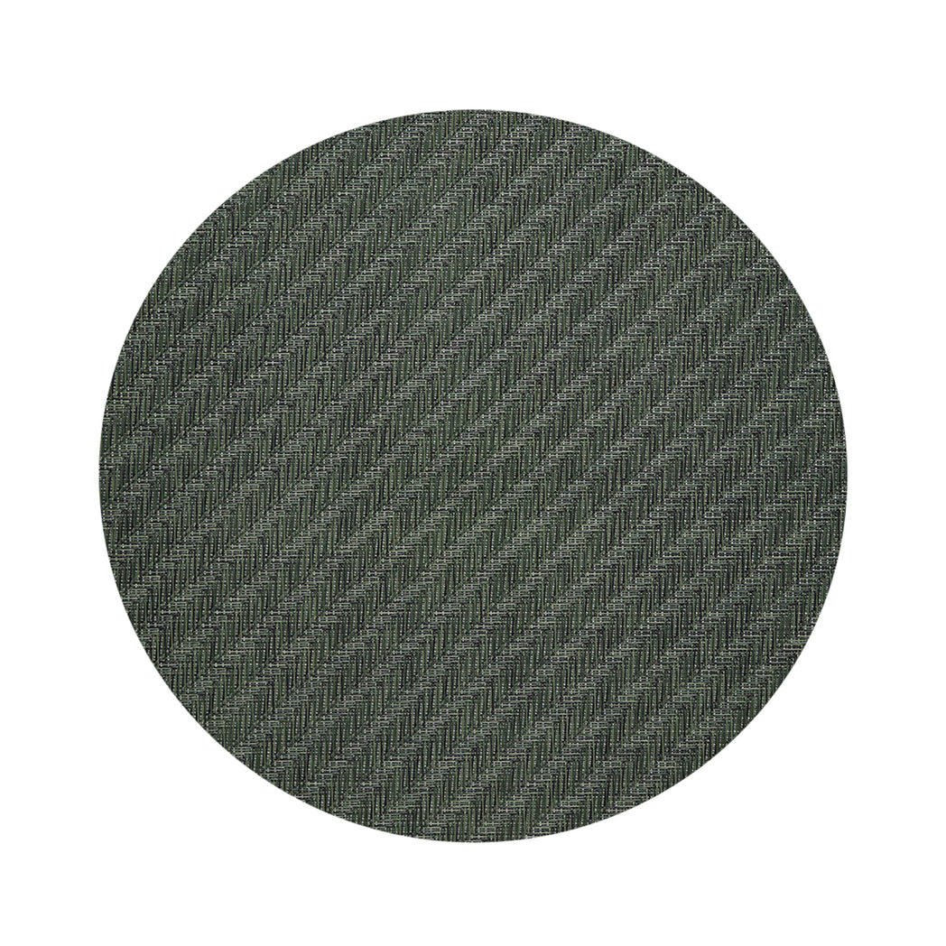 Chilewich woven placemat with subtle texture and contemporary design, ideal for dining and tabletop decor.