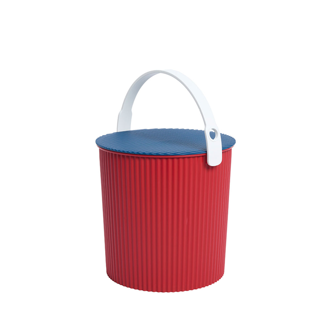 Hachiman Buckets - Red Blue White View 1
