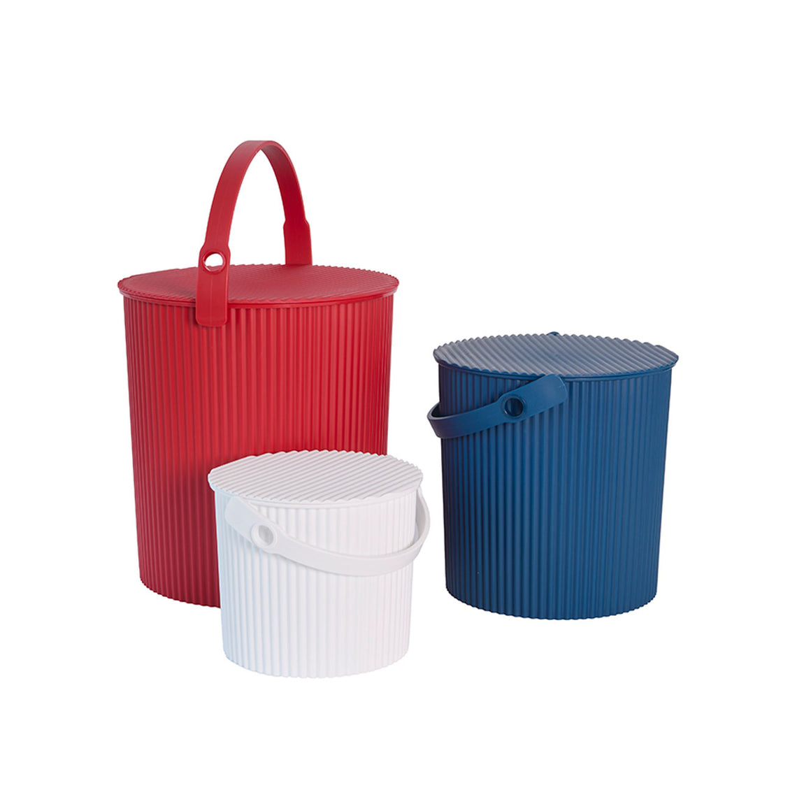 Hachiman Buckets - Red White Blue