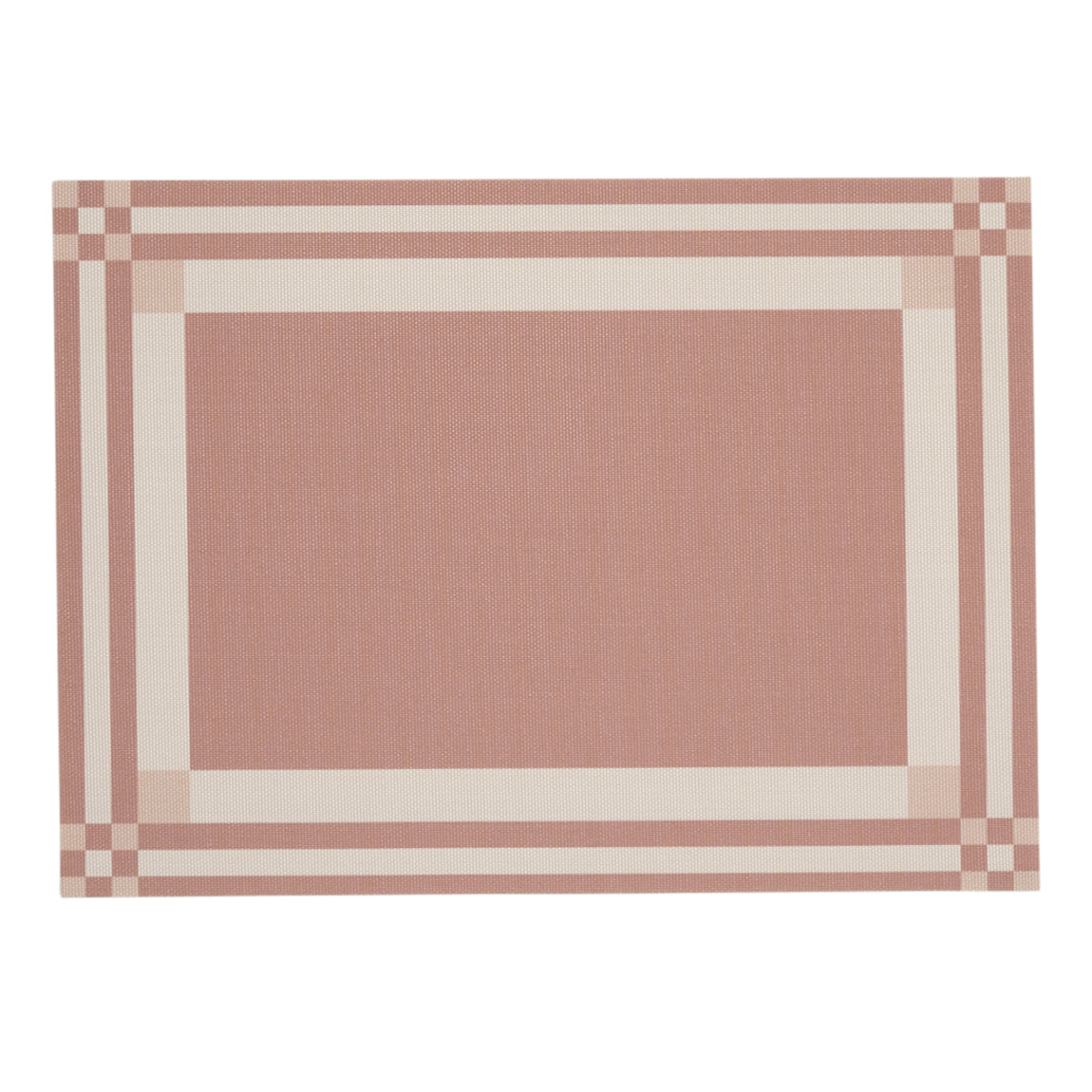 Handkerchief Placemats - Burnt Coral