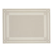 Rectangle Placemats in Midtone Neutral Beige with Light Neutral Beige 