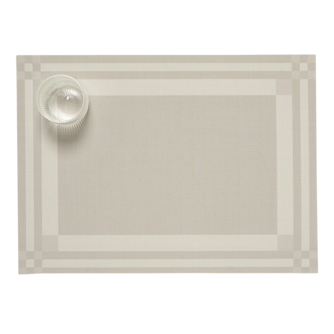 Handkerchief Placemats - Flax View 1