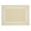 Rectangle Placemats in Muted Light Yellow with Light Neutral Beige