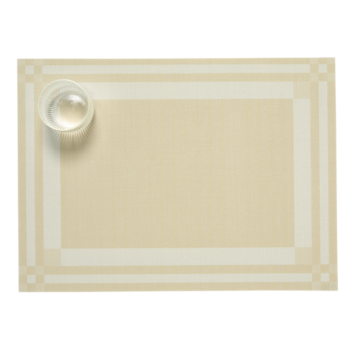 Handkerchief Placemats - Wheat View 1