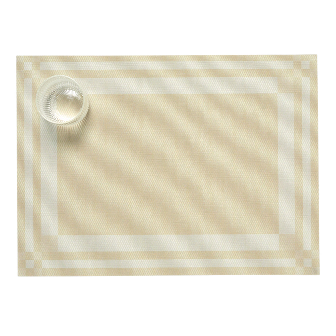 Handkerchief Placemats - Wheat With Prop