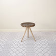 Detail image of Chilewich woven material showcasing texture, color, and pattern of the terrastrand yarn weave.