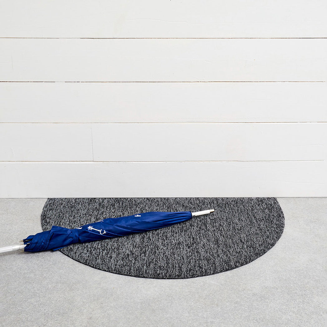 Heathered Shag Mats - Grey Welcome Mat