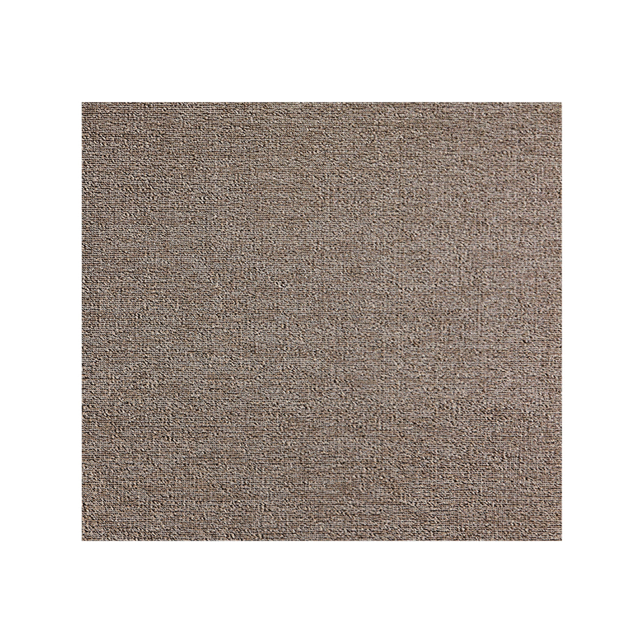 Square Shag Mats in Light Greige Tones