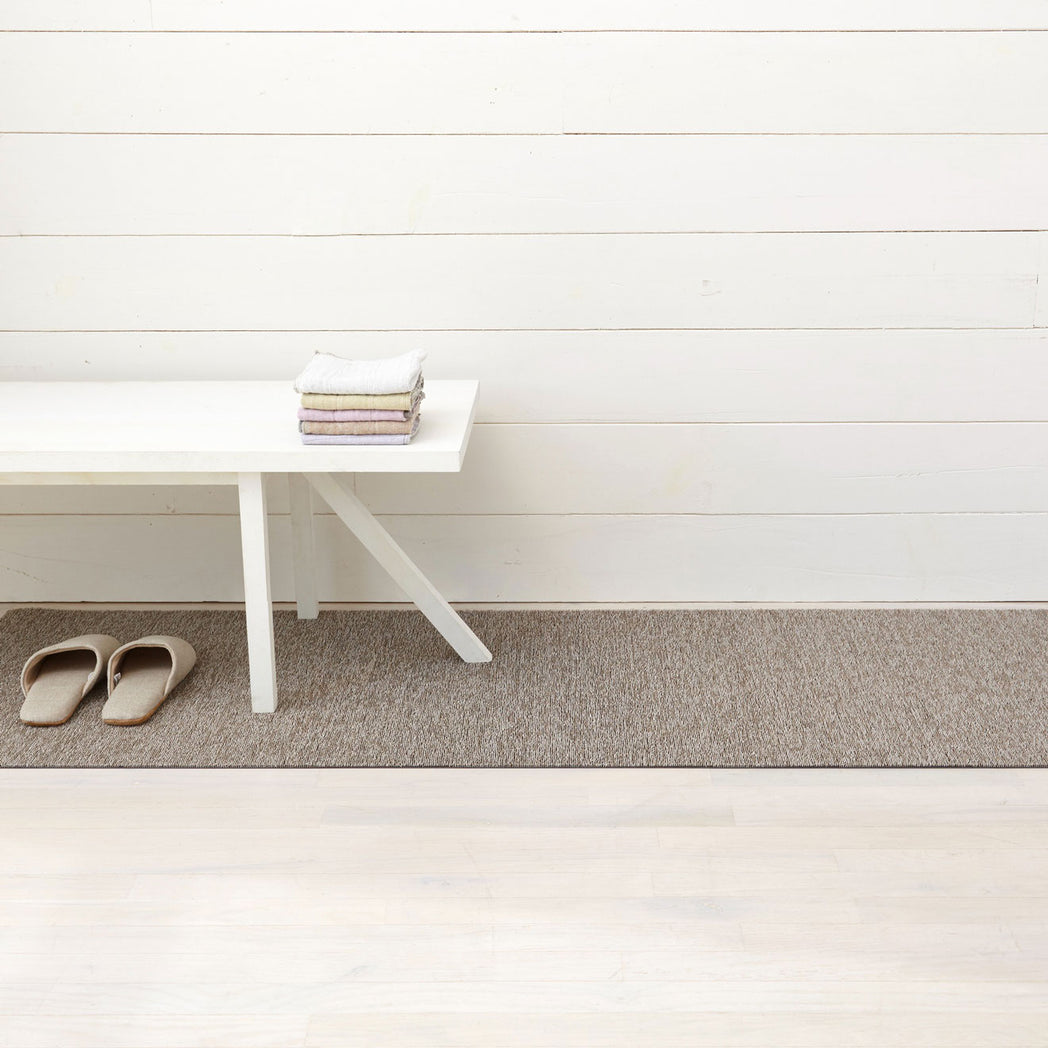 Heathered Shag Mats - Pebble Runner