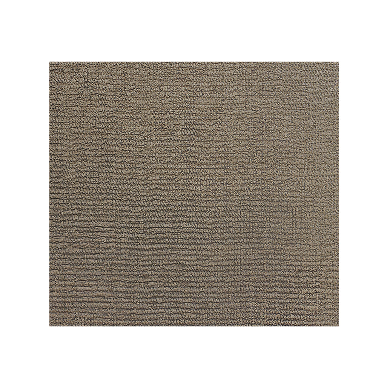 Flax Shag Mat in Light Neutral Beige with White