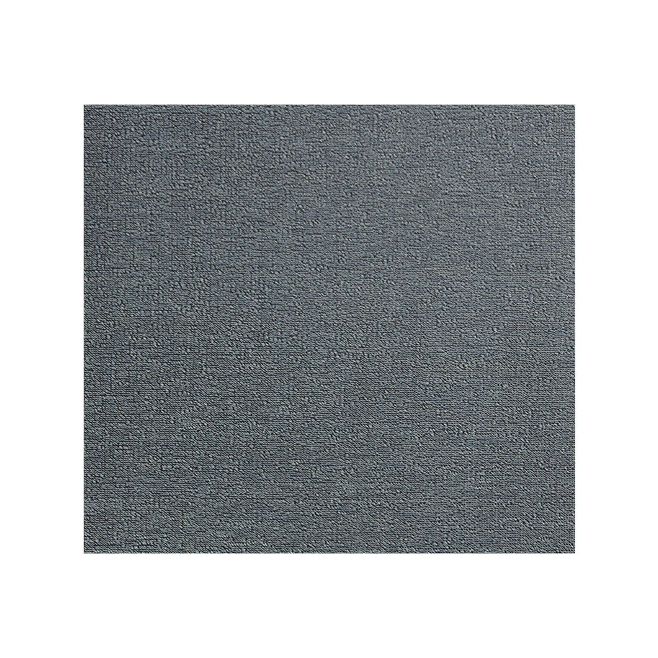 Sea Shag Mat in Muted Light Blue with White